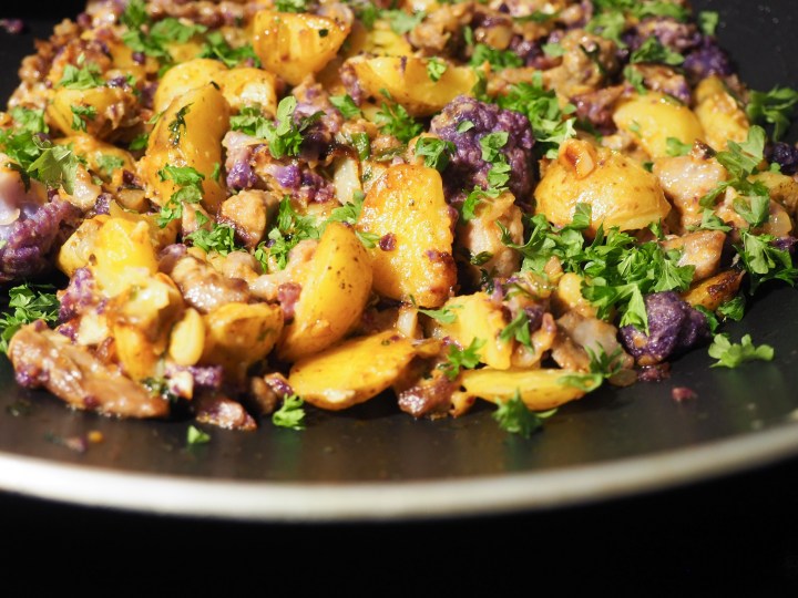 Possu/kukkakaali/perunapaistos